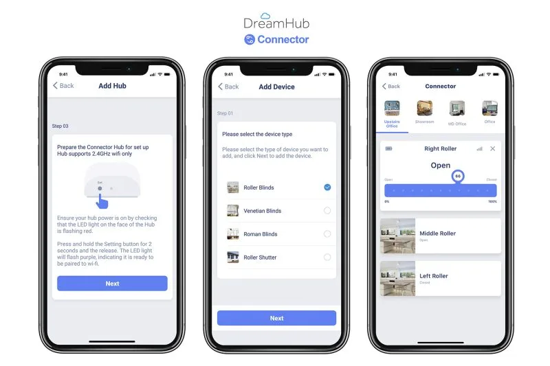 Effortless setup with Connector App