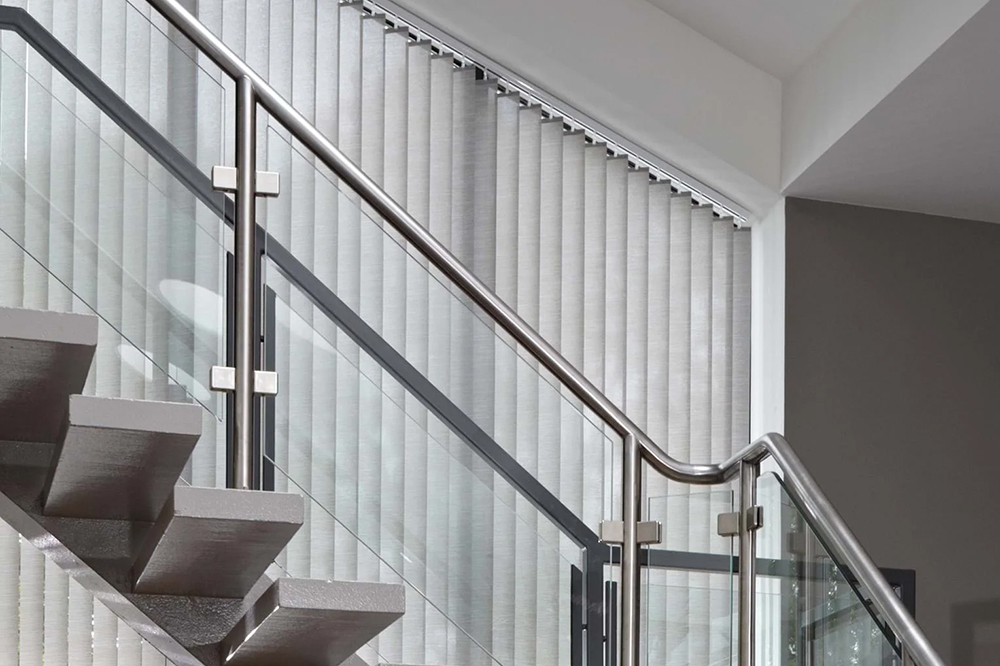 Sloping Vertical Blinds
