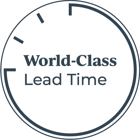World-class lead times